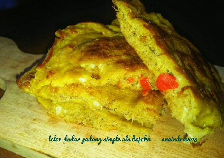 Telor dadar padang simple ala bojoku 😂
