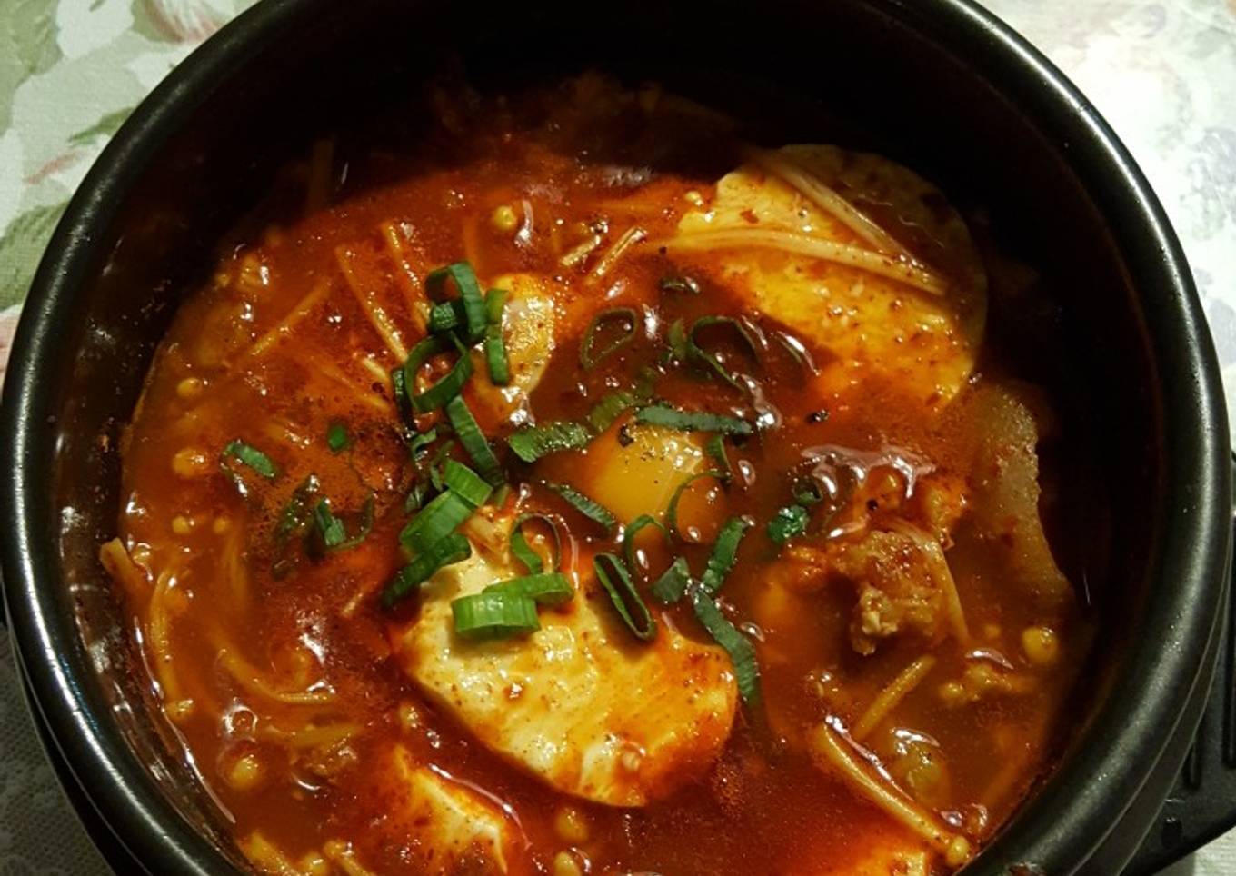 Sundubu Tofu soup keto friendly fase konsol