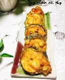 Tôm chiên cà tím