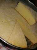 Torta dulce común en licuadora
