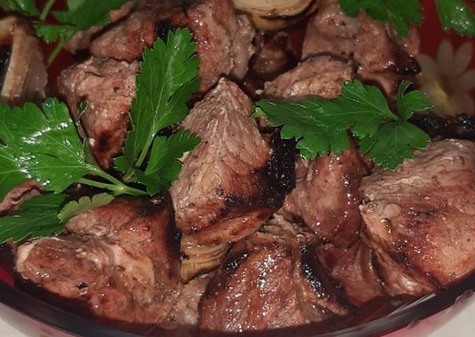 Шашлык из свинины в томатном соке: рецепт с фото пошагово