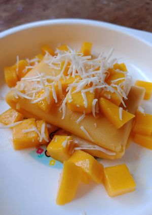 Foto resep Pancake mangga (mpasi 1y+)