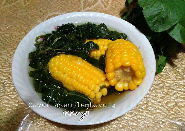 Resep Sayur asem lembayung, Enak Banget