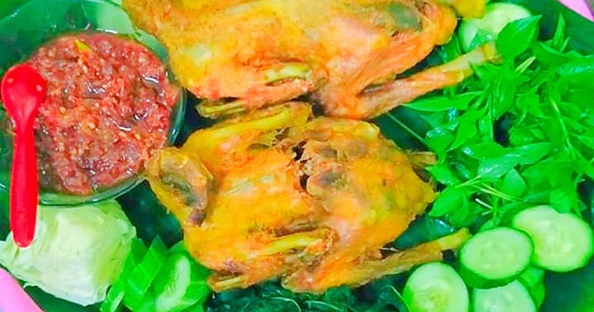 93 Resep Lalapan Ayam Kampung Enak Dan Mudah Cookpad