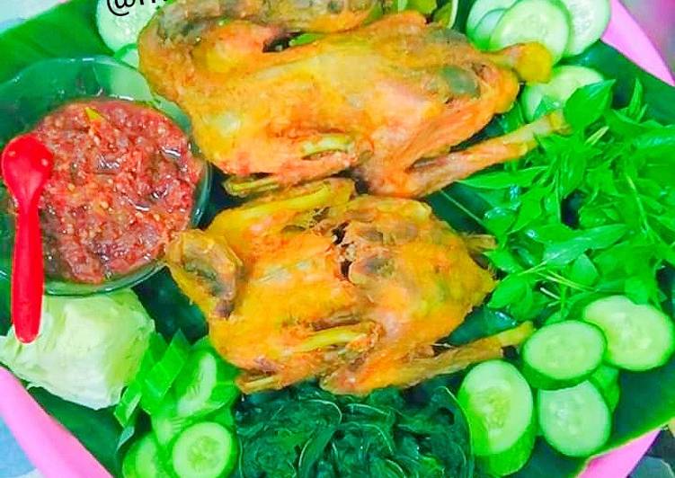 Resep Ayam kampung lalapan Anti Gagal