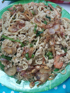 Foto resep Mie Kangkung Belacan
