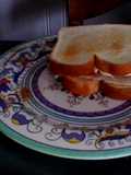 Healthy + Delicious  Breakfast Sandwich with Turkey ham and Queso de Hebra (Very Easy to Make)😉😋