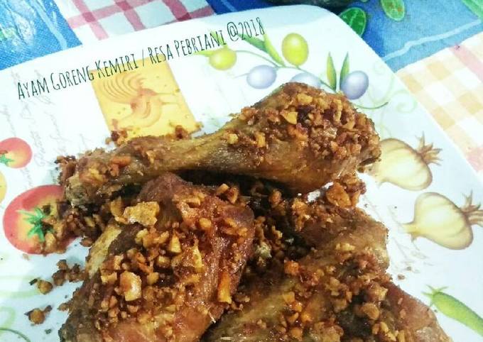 02.Ayam Goreng Kemiri & Sambal Bawang #BikinRamadhanBerkesan