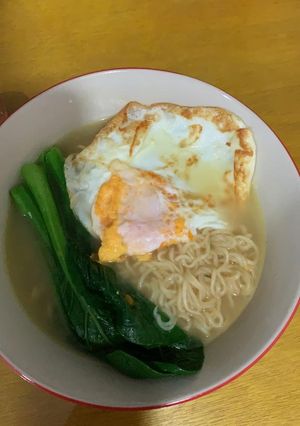 A picture of Noodles for supper.