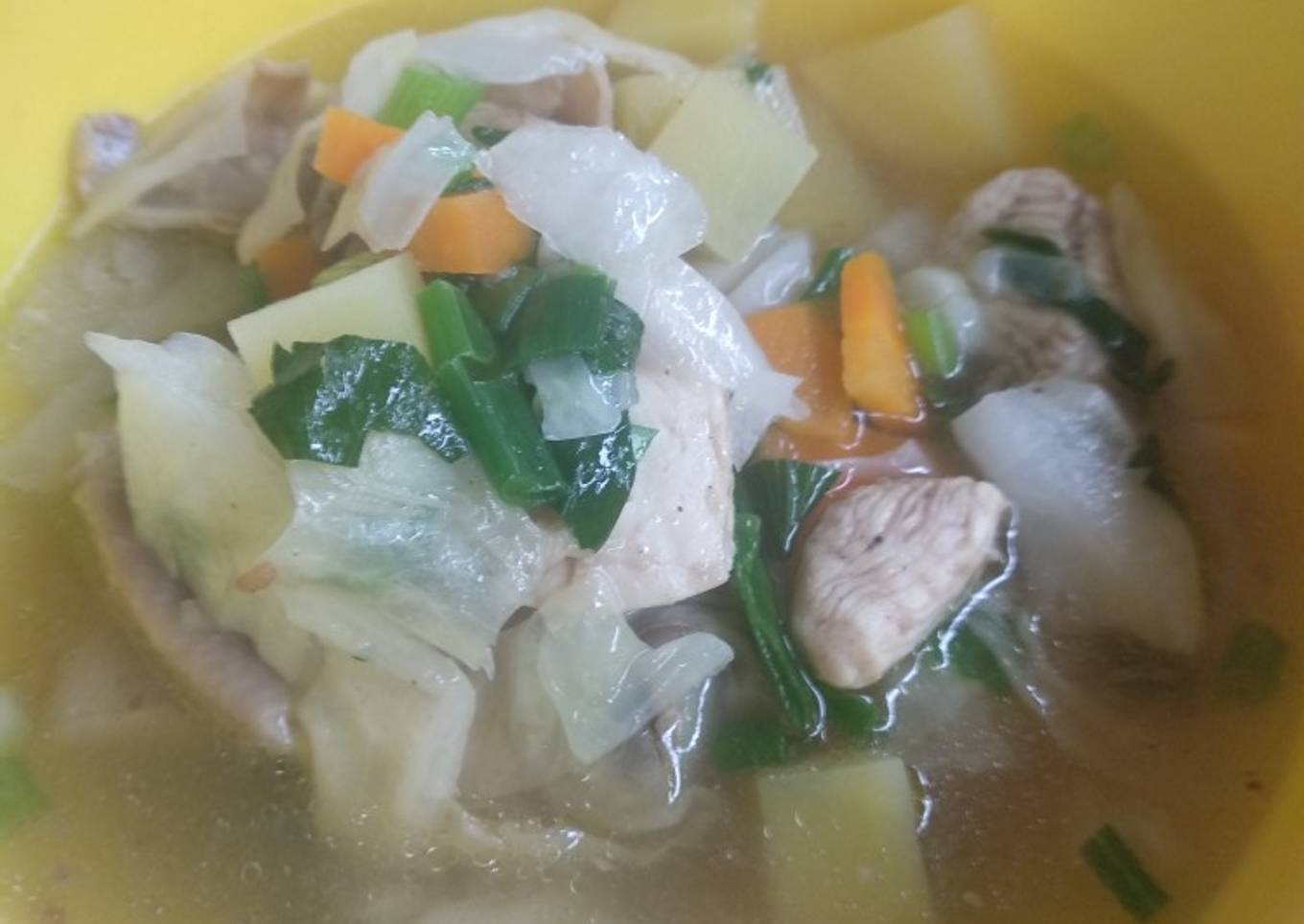 Sop Ayam Rumahan