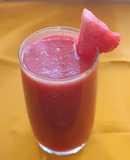 Apple and Watermelon Juice