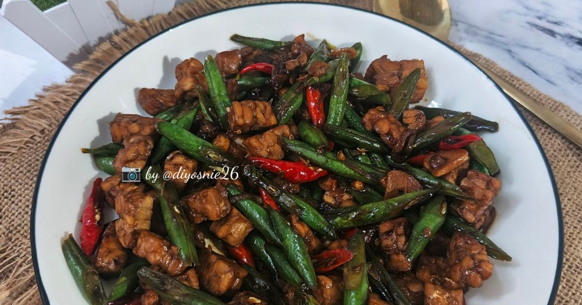 Oseng Buncis Tempe Kecap