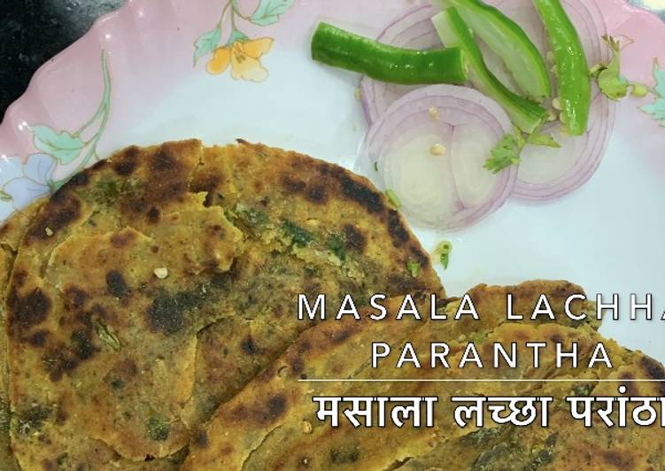 Masala laccha paratha