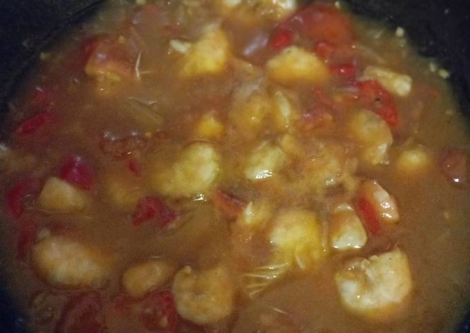 Cara bikin Udang Asam Manis Cara bikin Udang Asam Manis