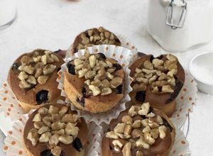 Foto di Cupcake Alle Banane, Carote, Albicocche e Noci Gluten Free