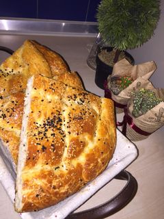 عکسی از دستور نان پيده تركيه اي عالي