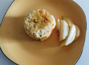 Una foto de Muffin de huevo con Relleno