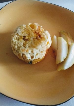 Una foto de Muffin de huevo con Relleno
