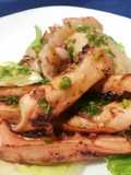 Tentacoli di Seppie Arrostiti con Vinaigrette
