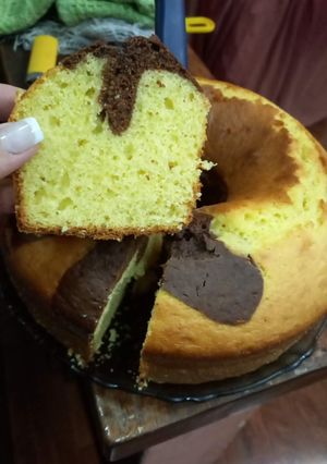 Una foto de Budín DE NARANJA Y CHOCOLATE 🍊🍫