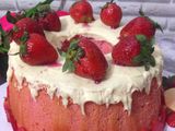 Strawberry Chiffon cake