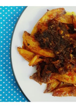Foto resep Dendeng kentang balado