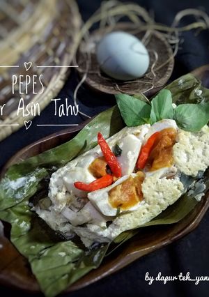 Foto resep Pepes Telor Asin Tahu (#pr_bukanpepesankosong)