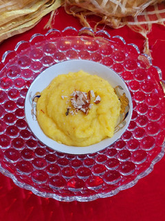 बादाम का हलवा(badam halwa recipe in hindi) रेसिपी मुख्य फोटो