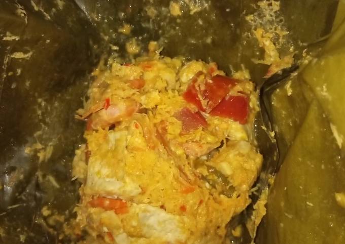 Cara Gampang Membuat Botok udang tahu tempe yang Enak
