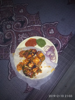 A picture of Paneer tikka.