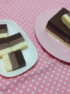 Foto resep Puding triple coklat