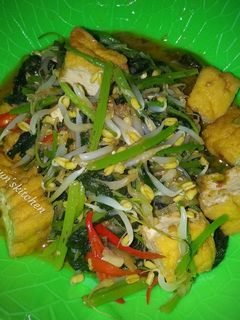 Foto resep Tumis BTT (Bayam Touge Tahu)