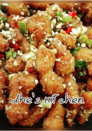 Foto resep Patin telur asin simple