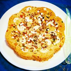 A picture of Coconut Semolina Cake.
