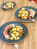 Asian Roasted Pork with Vegetable