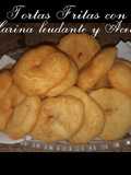 Tortas fritas con harina leudante y aceite👍🏻🤩