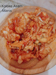 Foto resep Koloke Ayam Asam Manis