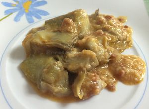 Foto principal de Alcachofas en salsa de almendras (TM5)