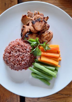 Foto resep Ayam Panggang Lada Hitam Simple