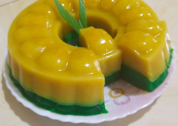 Recipe: Tasty Puding Labu Kuning