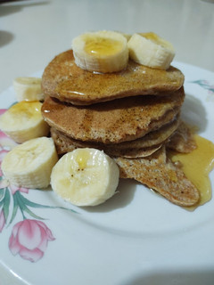 Una foto de Hot cakes de avena🥞🍯