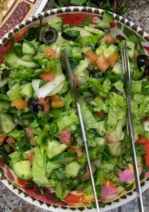 A picture of Kachumber Salad.