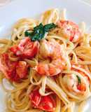 Shrimp in love ❤️ pasta