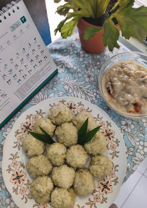 Foto resep Bola bola Ketan Matcha Kinca Duren
