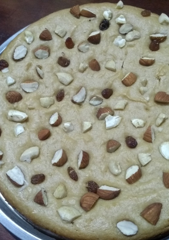 மென்மையான கோதுமை மாவு கேக் (kothumai maavu cake recipe in tamil) செய்முறை முக்கிய புகைப்படம்
