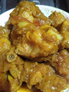 চিকেন কষা (chicken kosha recipe in bengali) রেসিপির প্রধান ছবি