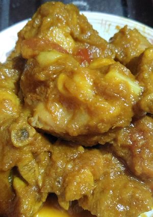 চিকেন কষা (chicken kosha recipe in bengali) রেসিপির প্রধান ছবি