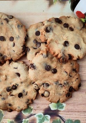 Une photo de Cookies pépites de chocolat