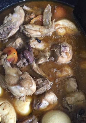 Foto resep Semur Ayam Telur