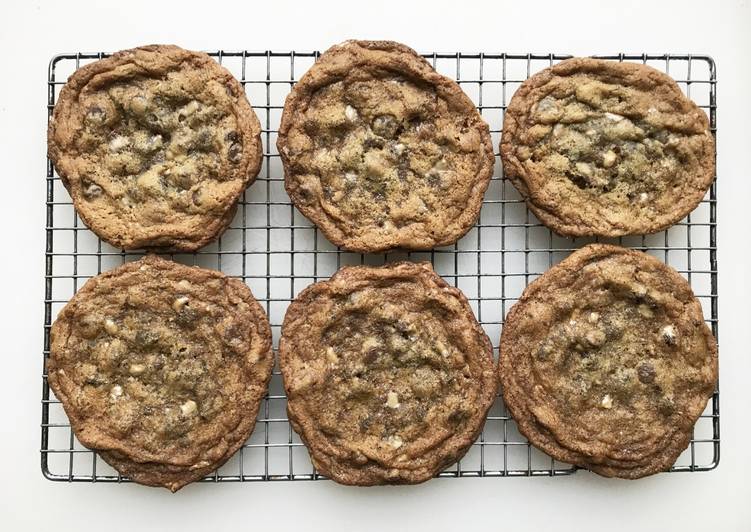 Step-by-Step Guide to Prepare Super Quick Homemade Chocolate Toffee Chip Cookie